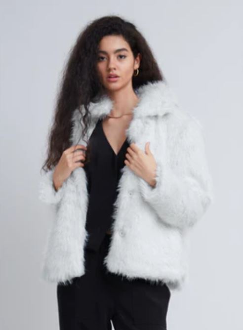 Bruuns Bazaar Erigeron Furry Jacket