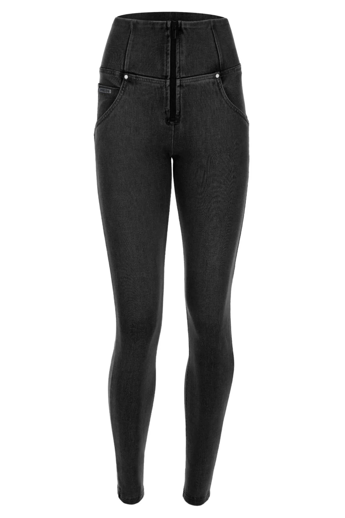 FREDDY WR.UP® NEW BLACK DENIM JEANS WITH POCKETS HIGH RISE – Fi&Co Boutique